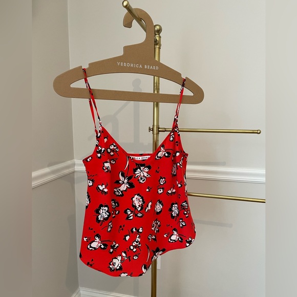 Veronica Beard Floral Silk Blouse - Picture 3 of 4